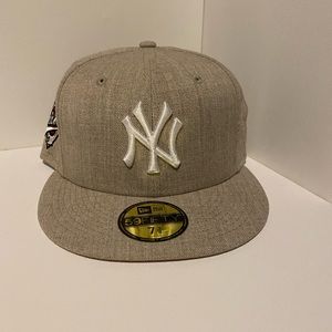 7 3/8 New York Yankees fitted Oak colored